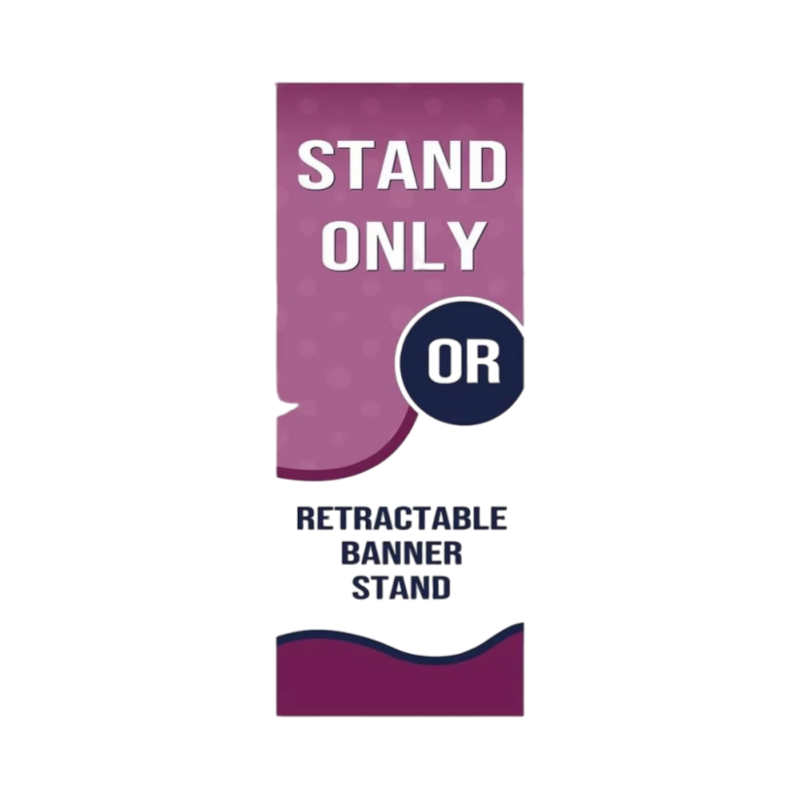Aluminum Retractable Banner Stand Portable Roll up Display Business Exhibitions Promotions Printed Banners