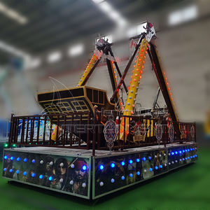 Распродажа, популярный мини-пиратский корабль, аттракционы для наружных электрических качелей, детский карнавал, парк лодок - Product Image 3