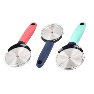 Cross Border Stainless Steel <b>Pizza</b> Cutter With Plastic Handle Non Slip Kitchen <b>Tool</b> For <b>Pizza</b> Slicing - Product Image 2