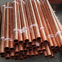 Tube droit en cuivre souple C12200 pour applications de plomberie, de chauffage et de réfrigération