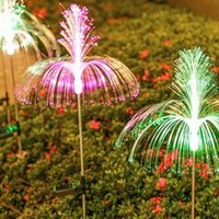 Lampe solaire LED en forme de méduse pour jardin, allée, extérieur, Noël, Nouvel An, lumières décoratives, indice de protection IP66, blanc chaud 3500K