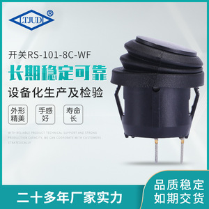 Interruptor Basculante RS-101-8C-WF 12V SPST Encendido/Apagado con Terminales de Soldadura IP65 de Plástico para Uso en Automóviles - Product Image 4