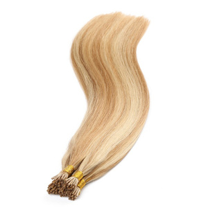 Estensioni per <span class=keywords><strong>capelli</strong></span> I-Tip a doppia trama, con cuticole allineate, lisce, di qualità russa, per tutti i colori - Prezzo all'ingrosso - Product Image 3