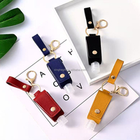 Support porte-clés rechargeable et réutilisable pour flacon de désinfectant pour les mains, avec logo personnalisé, idéal pour sac à main et sac à dos – Nouveau modèle New York