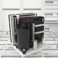 Équipement d'échange thermique industriel compact Huajing AC19-600XAM, refroidi par eau et air, 600W 220VAC, pour diode laser à fibre CNC