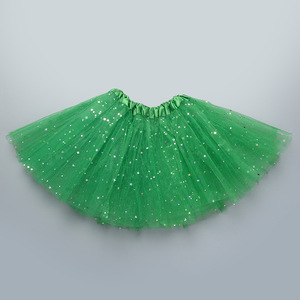 Nouvel arrivage Jupe en tulle avec étoiles pailletées et paillettes Jupe tutu de danse de ballet de couleur unie pour fille et <span class=keywords><strong>femme</strong></span> adulte - Product Image 4