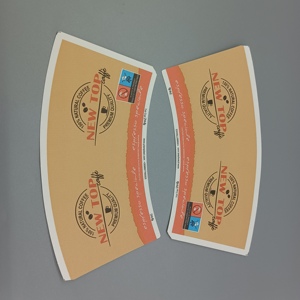 Material en Bruto para Vasos de Papel Recubiertos de PE/PLA, Blancos/Artesanales - Product Image 3