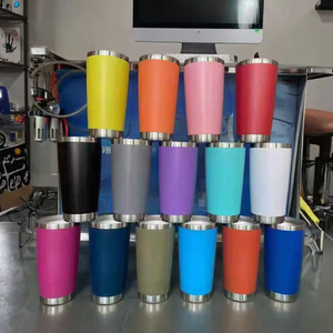 20oz Tumbler 20 Oz Custom Logo Double Wall Vacuum Insulated Stainless Steel Tumbler With Magnetic Lid 30oz - Product Image 1