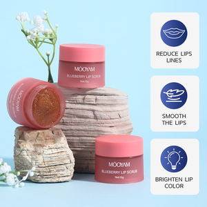 Exfoliante labial de arándano, hidratante, elimina suavemente la piel muerta, reduce las arrugas de los labios, ilumina el bálsamo labial - Product Image 5