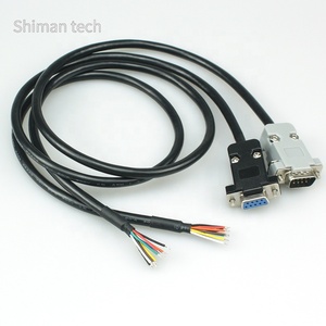 Cáp nối tiếp DB9 nam cho nữ RS232 giao diện điều khiển cáp D phụ dây tùy chỉnh - Product Image 2