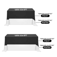 Nappe Rectangulaire 90x156 Pouces en Tissu Polyester Lavable, Nappe Blanche pour Décoration de Mariage, Fête, Dîner et Banquet
