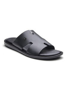 Genuine Leather Sandals for Men Comfortable Casual Outdoor Walking Sandals Adjustable Strap Soft Leather Summer Footwear - Product Image 2