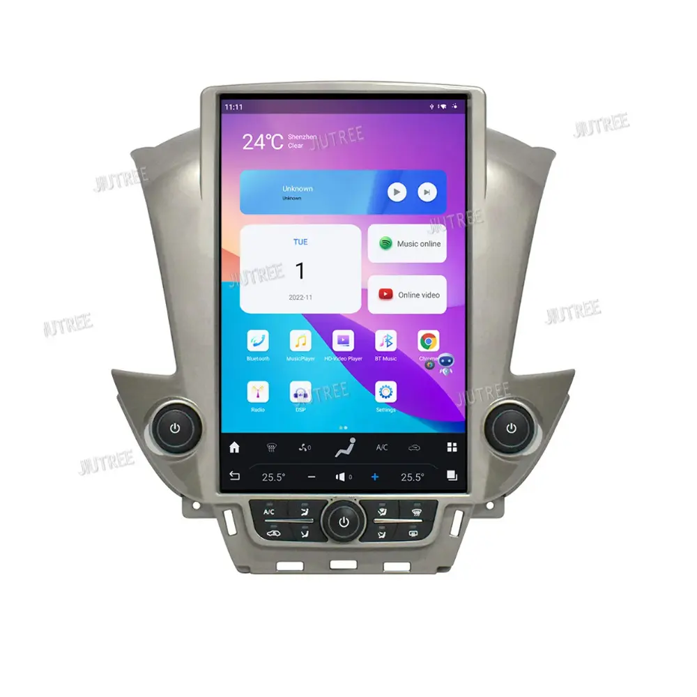 Autoradio stéréo Android 14.4 pouces pour Chevrolet Suburban Tahoe GMC Yukon 2014-2020 lecteur multimédia GPS CarPlay unité principale