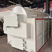 Chaudière à vapeur de centrale électrique de 16 tonnes alimentée à la biomasse DZH2-1.25