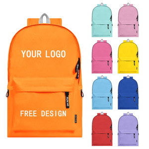 Factory New Casual <b>Large</b> <b>Capacity</b> <b>Backpack</b> Multi-Functional Simple Middle High School Student Waterproof Polyester <b>Backpack</b> - Product Image 5