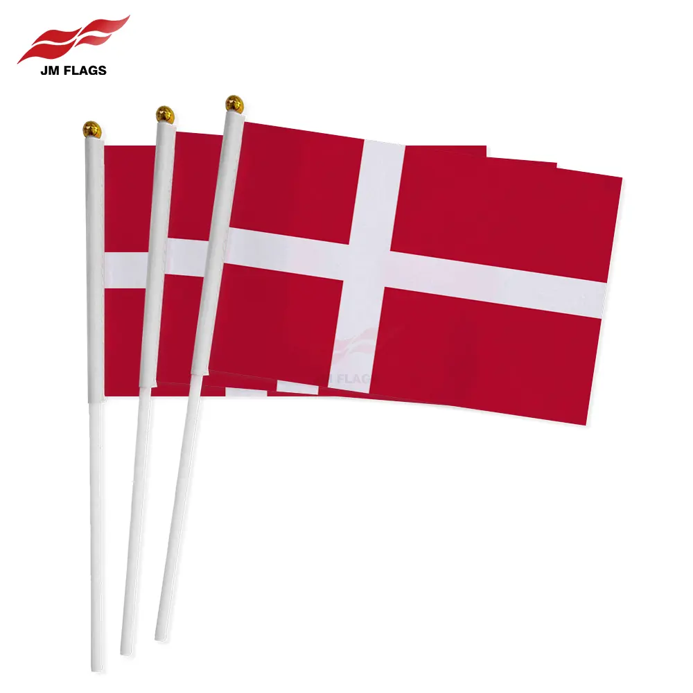 Phong Cách Mới Đan Mạch Tùy Chỉnh Quốc Gia Cờ 14*21Cm Đan Mạch Tùy Chỉnh Quốc Gia Cờ