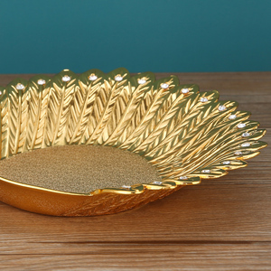 Swan Fruit Platter Home Metal <strong>Retro</strong> <strong>Decorative</strong> Plate Creative Snack Plate Candy Display Ornament - Product Image 5