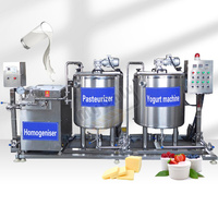 Machine à pasteuriser le lait 500l, appareil électrique à tva continue 300l