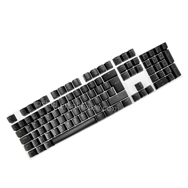 OSHID Durable Lightweight Double Shot Pbt Keycaps Custom Keycaps for Mechanical Keyboard ABS