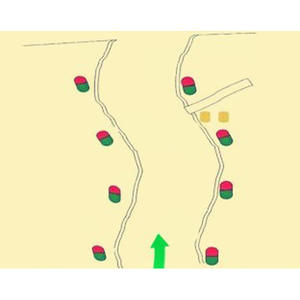 Semáforos Solares de Doble Color con Suministro Directo de Fábrica, Tiras Dobles Rojas y Azules para Calles Unidireccionales con Imanes - Product Image 2