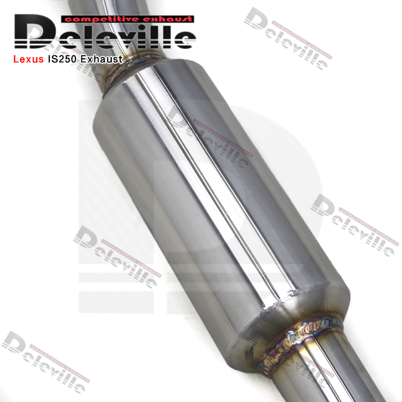 Eosnow Embout d'échappement en acier inoxydable, entrée 63mm, sortie