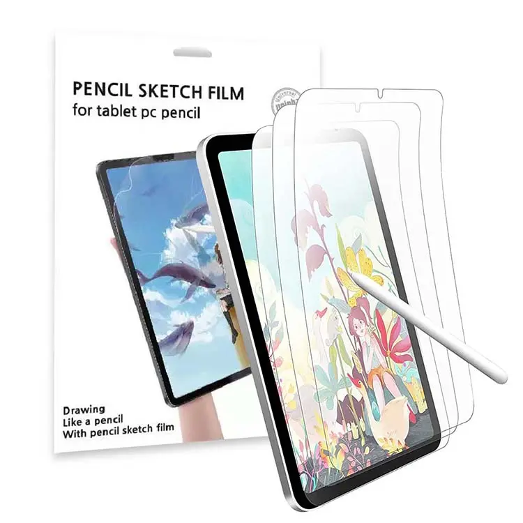 Frosted Protective Film Soft Pet Painting Touch Screen Guard 2nd Generation Like Paper Screen Protector For Ipad Mini 6 5 4 3