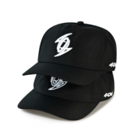 Casquette de baseball à visière plate de haute qualité, nouveaux styles, 5 panneaux, logo brodé 3D personnalisé