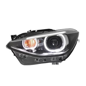 Conjunto de Faros LED para BMW Serie 1 F20 2012-2014, Doble Color DRL Amarillo Blanco, Ojos de Ángel - Product Image 4