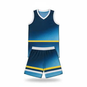 Uniformes Deportivos para Hombre con Logotipo Personalizado Directo de Fábrica, Secado Rápido, Antibacterianos, 100% Poliéster, Sin Mangas, Opción de Venta al Por Mayor - Product Image 2