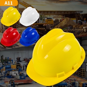Cascos de Seguridad Tipo V, Amarillos, Blancos, Rojos, Azules, Sin Ranuras, 6 Puntos de Suspensión, Cascos de Seguridad Industrial para la Construcción - Product Image 3