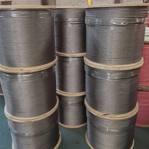 Câble en acier galvanisé et non galvanisé 6X36+Iwrc 6X36+FC pour treuil, amarrage et remorquage - Product Image 2