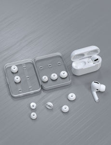 New Bee, venta al por mayor, 6 pares <span class=keywords><strong>de</strong></span> auriculares <span class=keywords><strong>de</strong></span> silicona, puntas <span class=keywords><strong>de</strong></span> repuesto para <span class=keywords><strong>AirPods</strong></span> Pro, auriculares - Product Image 6