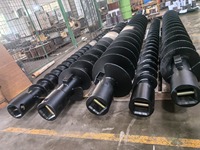 Attachements d'excavatrice de puissance de modèle ZS35 tarière hydraulique efficace pour les sols durs forant des machines de Construction puissantes