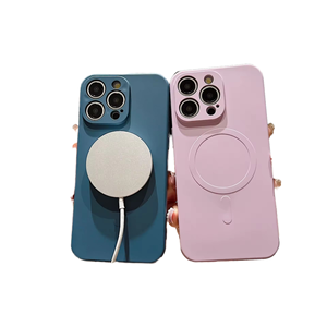 Funda Magnética con Carga Inalámbrica y Acabado Mate Personalizada para iPhone 15 <span class=keywords><strong>Pro</strong></span> Max - Product Image 1