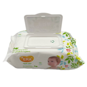 Lingettes humides de haute qualité avec support OEM, 99 % d'eau pure, sûres pour le nettoyage des mains et de la bouche, adaptées aux nouveau-nés - Product Image 2