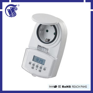 Minuterie numérique hebdomadaire miniature pour l'extérieur, 8 boutons pour une utilisation facile, 12/24 heures, changement facile pour la minuterie estivale - Product Image 2