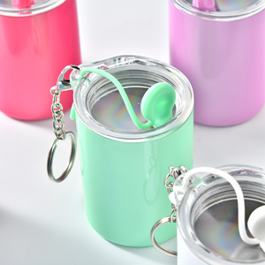Mini 2oz & 3oz Stainless Steel Shot Tumbler Insulated Wine Tumbler with Lid and Straw for Home Use Sublimation - Product Image 4