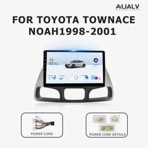 Instalación <span class=keywords><strong>de</strong></span> unidad principal <span class=keywords><strong>de</strong></span> vídeo <span class=keywords><strong>para</strong></span> coche Ai Jia, Radio <span class=keywords><strong>de</strong></span> 10 pulgadas, Android, DVD, tablero, Cables, marco <span class=keywords><strong>de</strong></span> navegación <span class=keywords><strong>para</strong></span> TOYOTA TOWNACE NOAH - Product Image 3