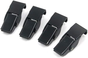 Hộp Dụng Cụ Màu Đen Hộp Đựng Cửa Sổ Tủ Cửa Hộp Khóa Khóa Bằng Thép Không Gỉ Lò Xo Được Tải Chuyển Đổi Chốt Bắt Then Cửa Kẹp - Product Image 2