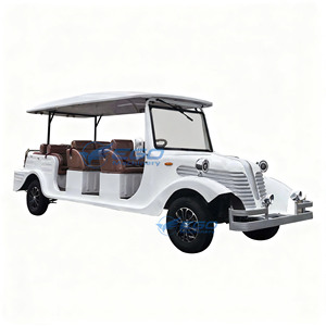 Voiture électrique de tourisme de haute qualité, style vintage classique, pour visites panoramiques et chariot touristique - Product Image 6