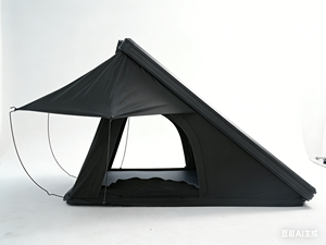 Premium Aluminum Roof Top <b>Tent</b> Hard Rooftop <b>Tent</b> for SUV 4x4 Off Road Camping with Ladder - Product Image 2