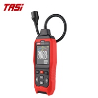 Detector de Gases Múltiples Portátil Inalámbrico Digital LCD de Alta Precisión TASI TA702B, Sistema de Monitoreo de Fugas de Gas Combustible CO con Sonido y Luz