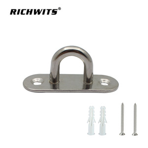 RICHWITS Anillo Colgante Ovalado de Acero Inoxidable 304 316, Gancho de Tracción para Uso Marino, Puerta, Ventilador de Techo, Saco de Arena, Luz - Product Image 3