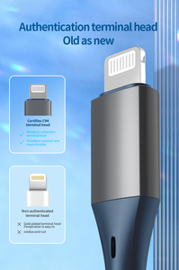 MFI tipo di fabbrica C <span class=keywords><strong>cavo</strong></span> di ricarica USB C a 8pin per <span class=keywords><strong>iPhone</strong></span> <span class=keywords><strong>cavo</strong></span> di ricarica veloce IOS <span class=keywords><strong>cavo</strong></span> compatibile - Product Image 4
