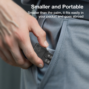 Wontravel nhỏ nhất toàn cầu rộng du lịch Bộ chuyển đổi đa cắm phổ du lịch Bộ chuyển đổi tường USB 25W PD Túi sạc - Product Image 4