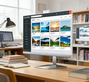 คอมพิวเตอร์ตั้งโต๊ะ AIO ขนาด 24 นิ้ว พร้อม RAM 8GB+256GB คอมพิวเตอร์สำนักงานธุรกิจ M600 ออลอินวันพีซี M600 M600 ออลอินวันพีซี M600 - Product Image 2