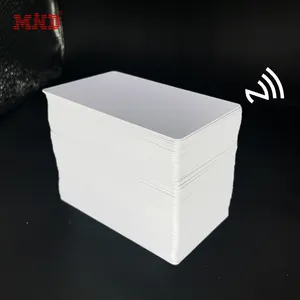 13.56MHz and 125KHz Dual Frequency Smart rfid nfc Card White Blank Card Plastic Card