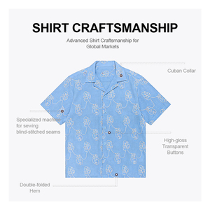 <span class=keywords><strong>Camicia</strong></span> Cubana da <span class=keywords><strong>Uomo</strong></span> Ricamata a Maniche Corte OEM/ODM, Alta Qualità in <span class=keywords><strong>Misto</strong></span> <span class=keywords><strong>Lino</strong></span> e Poliestere, <span class=keywords><strong>Camicia</strong></span> Classica da <span class=keywords><strong>Uomo</strong></span> per Grossisti - Product Image 3