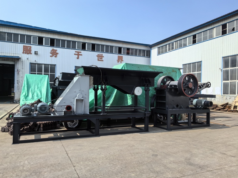 Energy Saving Two stage Crusher Without