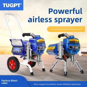 Machine de pulvérisation de <span class=keywords><strong>peinture</strong></span> sans air haute pression TUGPT 595 haute puissance <span class=keywords><strong>pour</strong></span> revêtement imperméable des structures en acier et <span class=keywords><strong>peinture</strong></span> au latex - Product Image 5